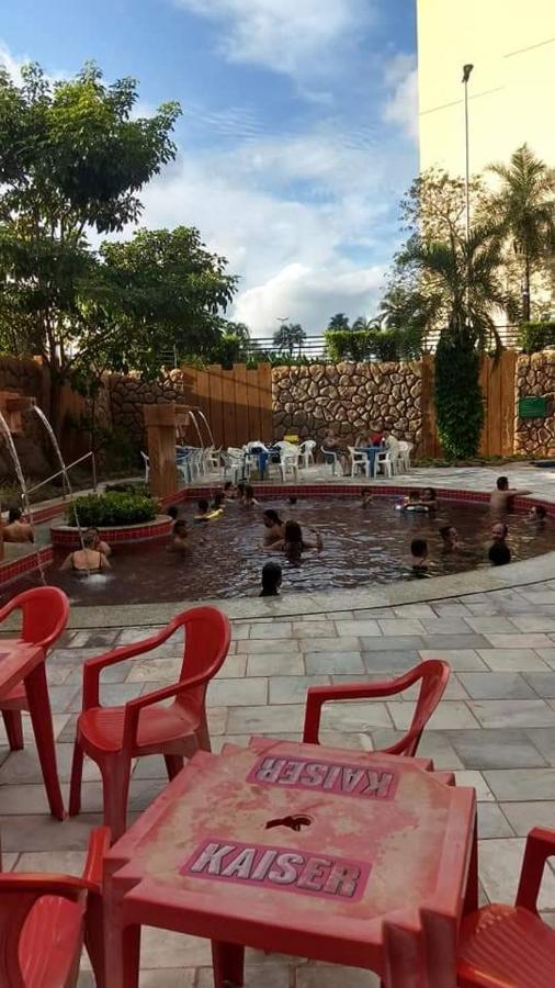 Golden Dolphin 3Pessoas Com Piscinas Termais Mais Toalhas E Roupas De Cama Lencois Travesseiros Fronhas Limpeza Do Check In Impostos E Taxas Ja Incluso Atencao A Hospedagem Podera Ocorrer No Express Ou Grand Hotel,Conforme A Disponibilidade De Apto Калдас-Новас Экстерьер фото